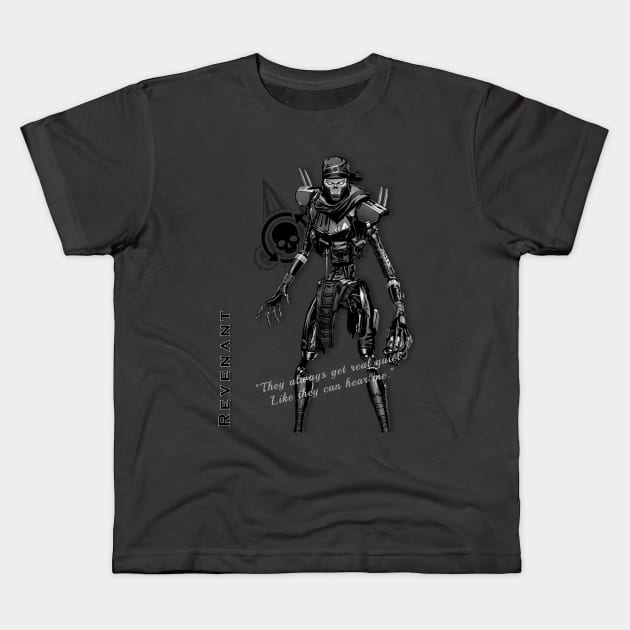 Revenant Legend Poster - Apex Kids T-Shirt by ElevenGraphics